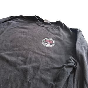 Vintage Guess Sport Black Long Sleeve T-Shirt Men's M Made‎ USA 90s Streetwear